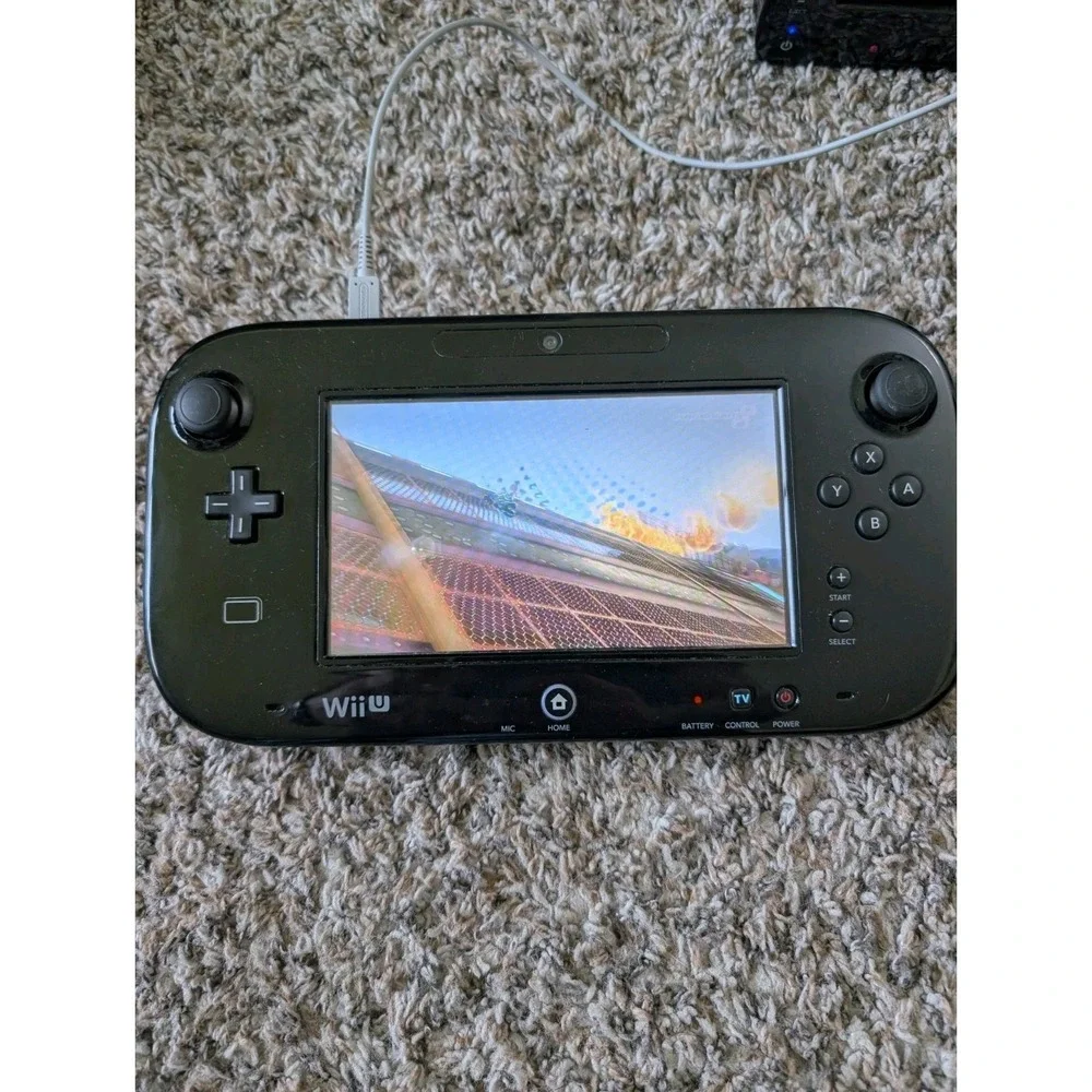 Nintendo Wii U Mario Kart 8 Deluxe 32GB Handheld System - Black With Box